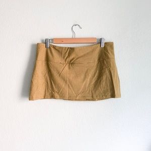 Texture Clothing Comfy Micro Mini Skirt size L